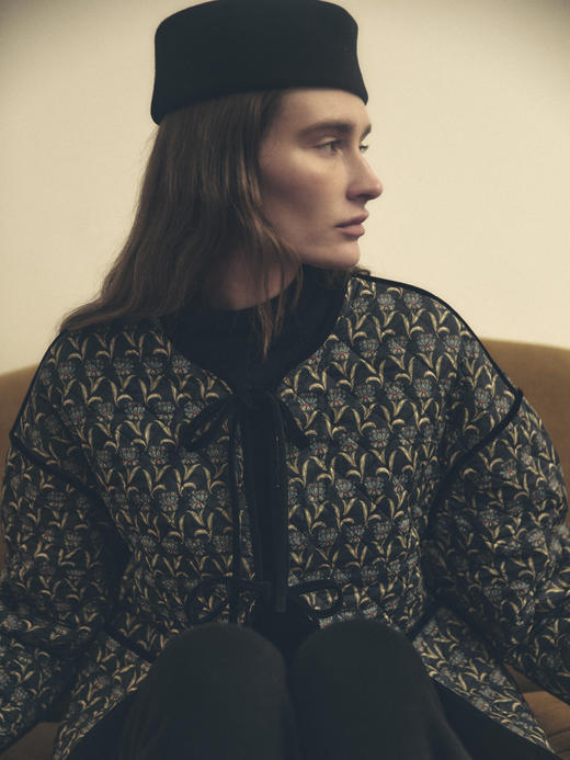 VC｜HHD25017 Susy quilted jacket [ 外套 藕色 / 藏青 ]【HOLIDAY】 商品图8