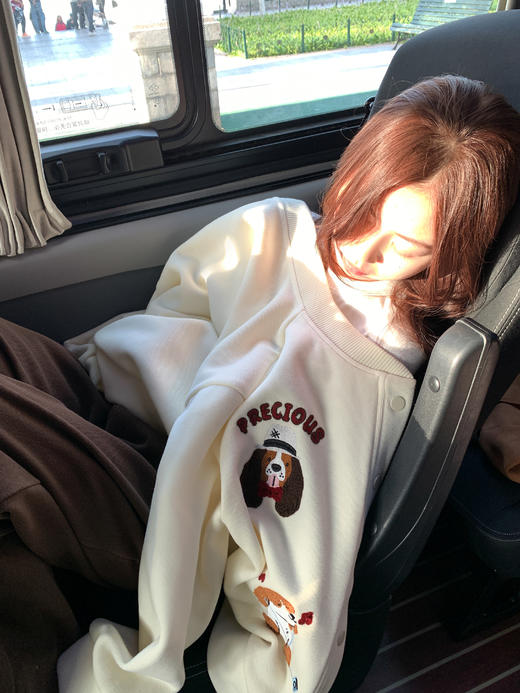 <曾小咸推荐>现货秒杀！微信超特价！！韩系重工植绒棒球服 日常229.99/件 立减90 秒杀139.99/件！！ 商品图13