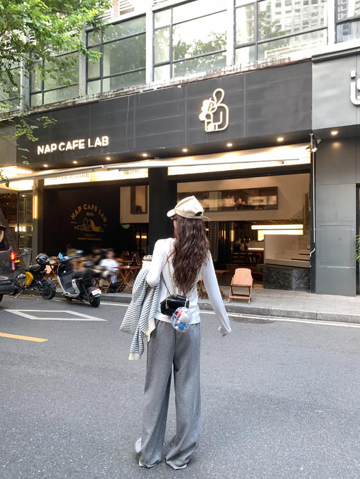 <曾小咸推荐>现货秒杀！微信超特价！韩系连帽长袖打底衫 日常119.99/件 立减40 秒杀79.99/件！！ 商品图9