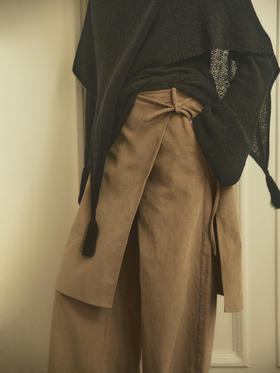 VC｜HD25013 Inga manchester trousers [ 长裤 金 ]【HOLIDAY】