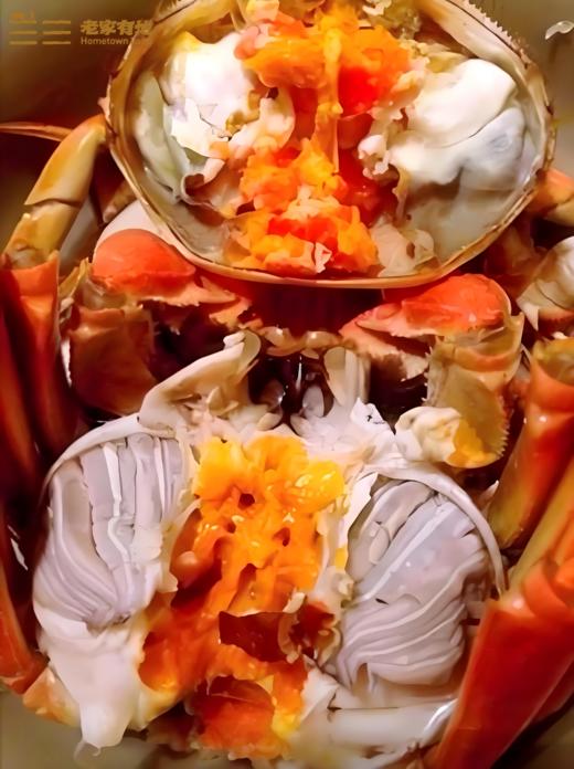 （提货卡）老家有地 兴化红膏蟹 1388型 3.5两母8只 商品图2