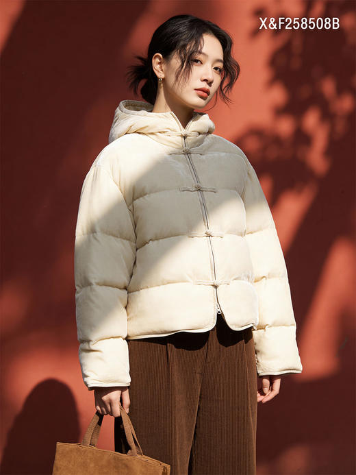 X&F258508B    95白鸭绒羽绒服 商品图2