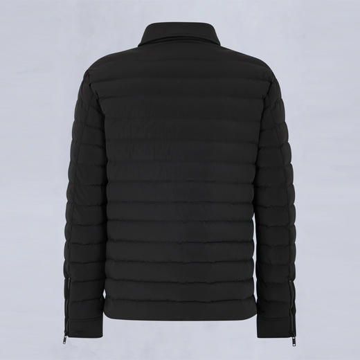 MOOSE KNUCKLES 男士金属驼鹿指节徽标绗缝羽绒服 黑色 M35MJ183 292 商品图1