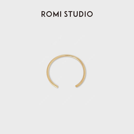 ROMISTUDIO 金色开口手环手镯首饰 RWCLP37376 商品图0