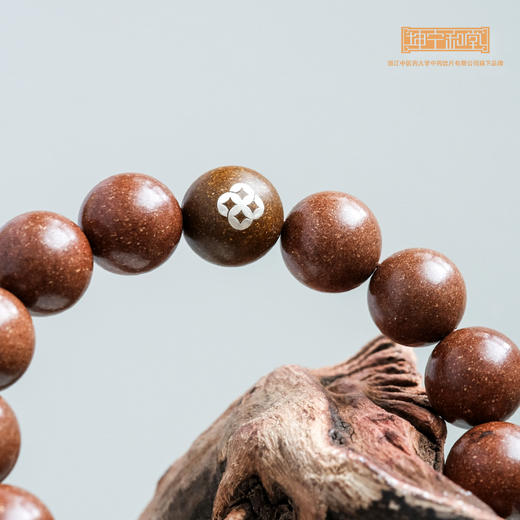 药香描银铜钱合香珠手串径山文创*坤宁和堂双联名中式精致送礼 商品图1