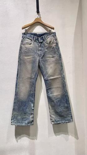 男款做旧牛仔裤长裤la001