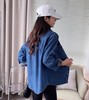 复古水洗加绒百搭牛仔衬衫 商品缩略图3