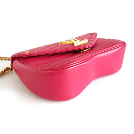 【95新】LV路易威登中号玫红色new wave屁股包单肩包女士 101225NJS05 商品图5