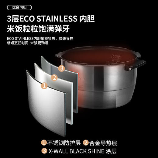 CUCKOO福库电饭煲小白贝韩国原装进口智能IH高压力电饭锅 福库产品不支持七天无理由哦！ 商品图2