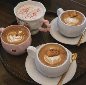 仁和冬捕 兔兔花园咖啡屋 咖啡一杯