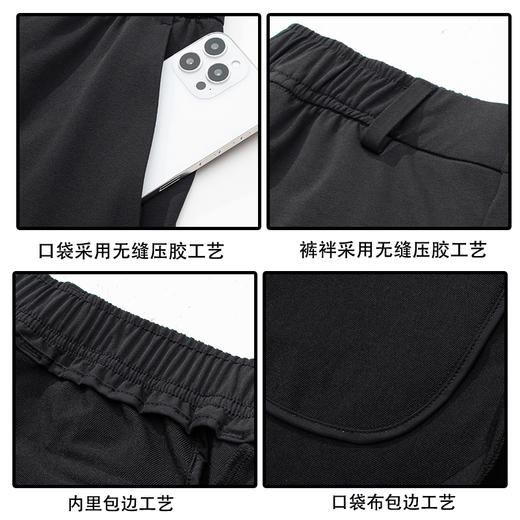 【新款上市】果凡户外运动冬季跑步加厚长裤高贵洋气运动服男款GPD21283 商品图2