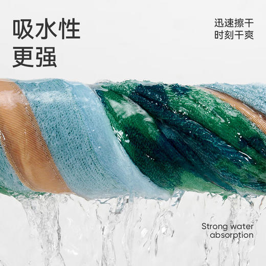 洁玉青荷幽梦浴巾 70cm*140cm 540g/条 商品图5