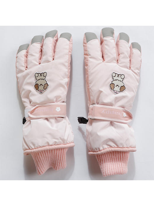 冬季保暖加厚滑雪女五指手套-纪念日百货门店同款165498708 商品图3