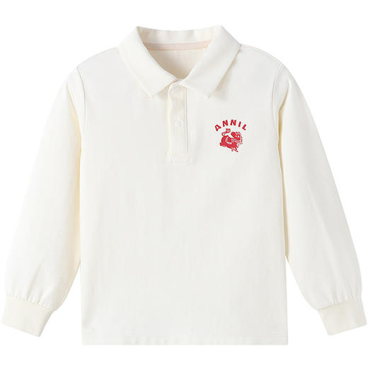 【实体店同款】男童翻领长袖针织衫春季新款安奈儿童装XB611004 商品图5