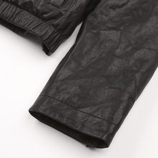 ROMI STUDIO西班牙进口绵羊皮植鞣蜡感皮衣鹅绒服 RWCWW87380 商品图6