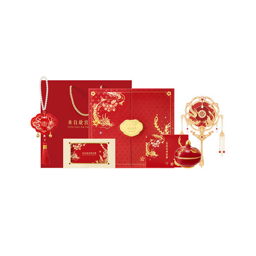 【故宫镜子】龙凤同合手柄镜婚庆礼盒文创新婚结婚订婚礼物送新人 商品图8