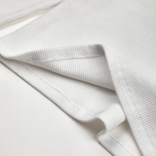 ROMI STUDIO色织华夫格高密长绒棉针织船领长袖 RWDSSY1572 商品图4