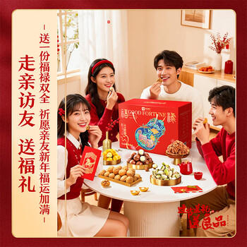 良品铺子坚果零食礼盒组合1792g零食大礼包春节团购礼品年货礼盒干果礼盒 商品图4