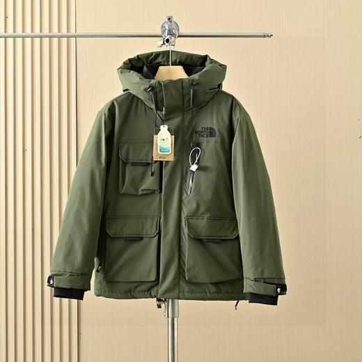 加厚保暖 男女同款  多口袋工装防水防风连帽口袋棉衣，男女同款！厚实保暖！ 商品图5