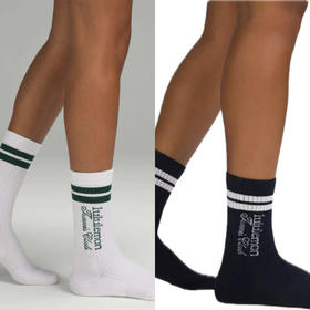 lulu中长袜运动棉袜  仅十组