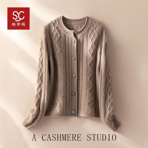 S·Y·C【雨后伦敦】100小山羊绒宽松显瘦针织衫BABY25072 商品图5