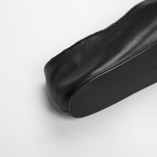 ROMI STUDIO“软底赤足”进口胎牛皮南非绵羊毛平底单鞋RWCWP37148 商品图5