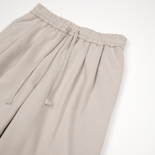 ROMI STUDIO“温暖松弛”棉质绒感加厚松紧腰宽松直筒裤 RWCWXX6634 商品图2