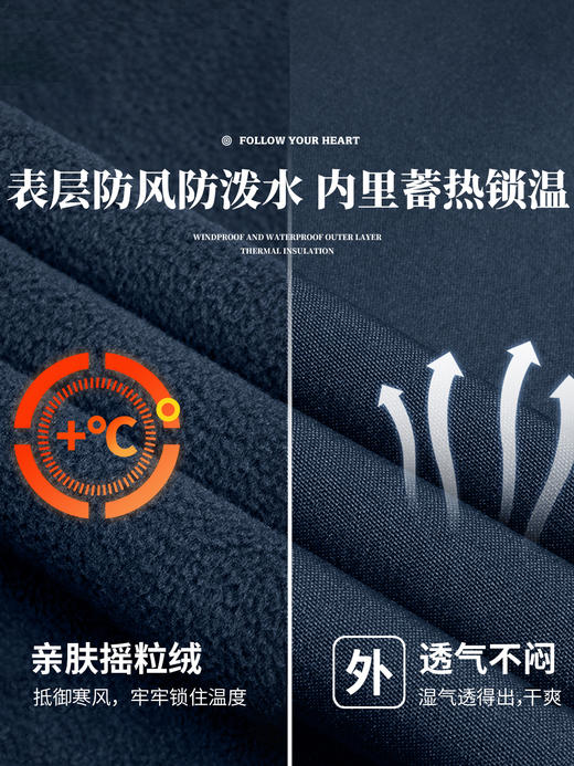 【防泼透湿防钻风 战术扩展装载】雪鹰加绒版挺拔利落版型战术软壳衣 ds（zb） 商品图4
