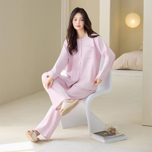 （女款）居家幸福好物大公开‼️秋冬保暖居家服天花板🔥【牧棉儿-德绒羊毛蚕丝情侣家居服套装】好穿到尖叫 德绒自发热面料锁温力max🔥比普通睡衣加倍聚热保暖‼️ 商品图1