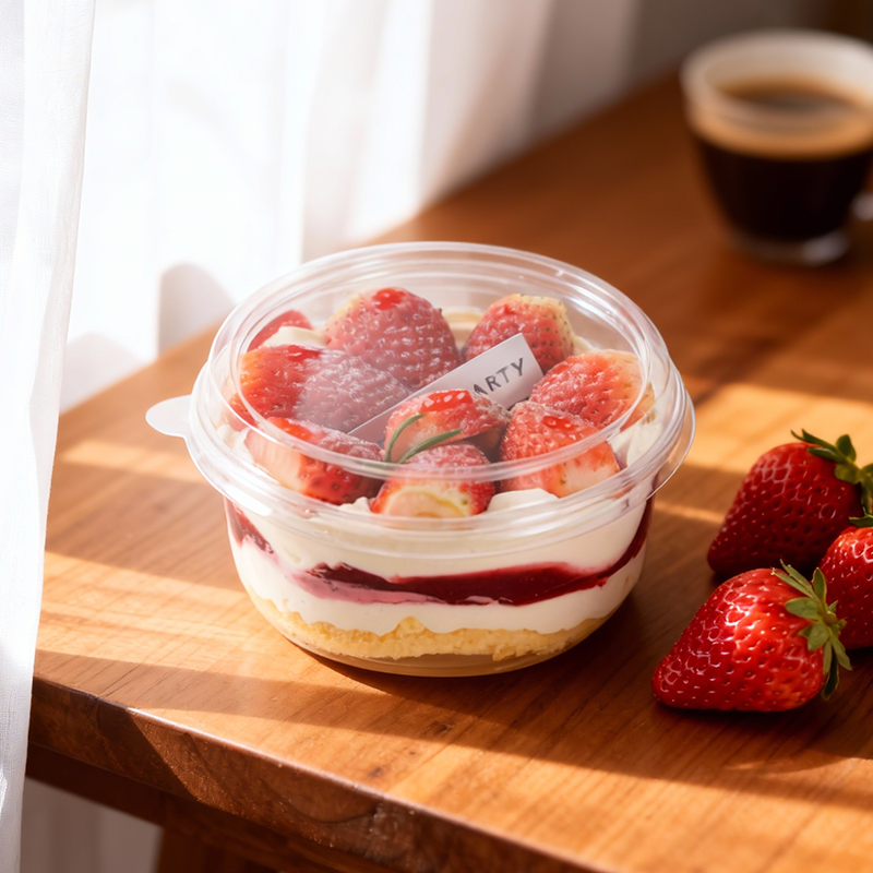 草莓乳酪盒子 新鲜草莓