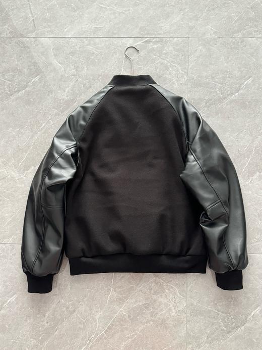 啊迪达嘶 秋冬季新款 刺绣字母休闲棒球服棉服夹克外套 外套男款 商品图5