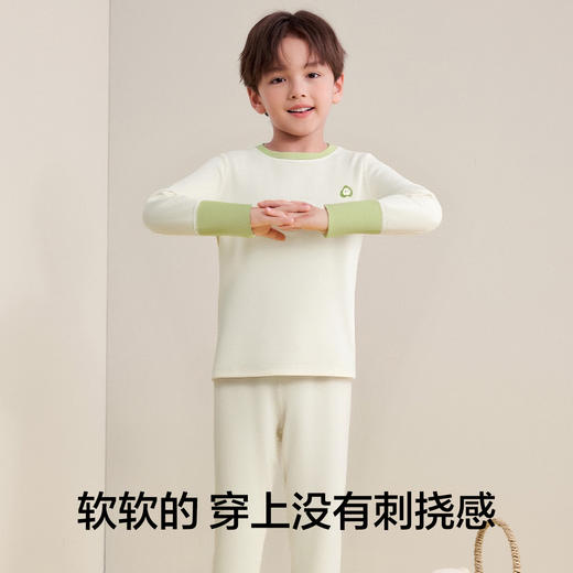 【140-160】【有棵树】男童纯棉保暖内衣套装 商品图4