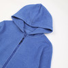 ROMI STUDIO“美式复古”细密起绒蓝色雾面连帽开衫卫衣 RWCSS67345 商品缩略图3