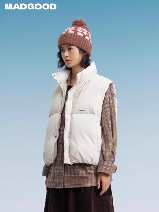 马得工地/MDGDMJ14073/短款面包羽绒马甲 商品图0