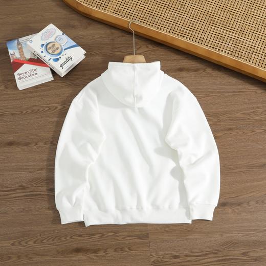 320克新疆棉 连帽 款式加绒 印花卫衣 商品图2