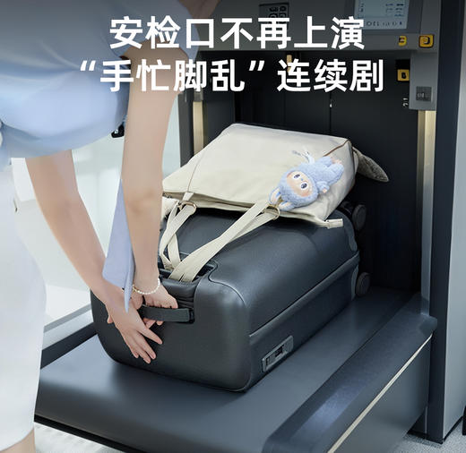 【云优选】多运 宝妈行李箱儿童可坐骑宝宝带娃拉杆旅行箱推车遛娃神器赠云朵坐垫或靠背坐垫 Pro/3.0/通勤版 商品图12