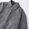 ROMISTUDIO双面绒感定染灰质感宽松廓形衬衫外套 RWCWSX7264 商品缩略图2