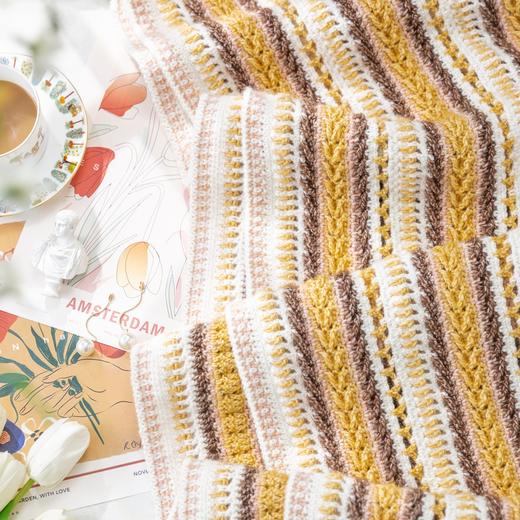 苏苏姐家煦色披肩手工DIY编织钩针钩针毛线团自制材料包 商品图3