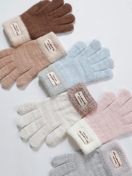 趣味破洞针织女五指A5138-纪念日百货门店同款165298116 商品图0