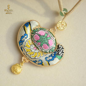 蜀锦大元宝配饰