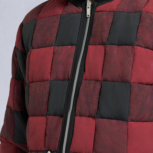 MOOSE KNUCKLES 男士金属驼鹿指节徽标棉服 黑色 M35MJ112H 313 商品图3