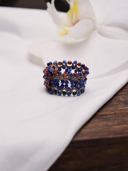 北京仓｜Lorina Balteanu-LINDA-坦桑石 戒指［法国设计师］ 商品图1