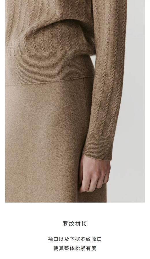 高品质！100绵羊毛翻领设计针织衫！ 商品图2