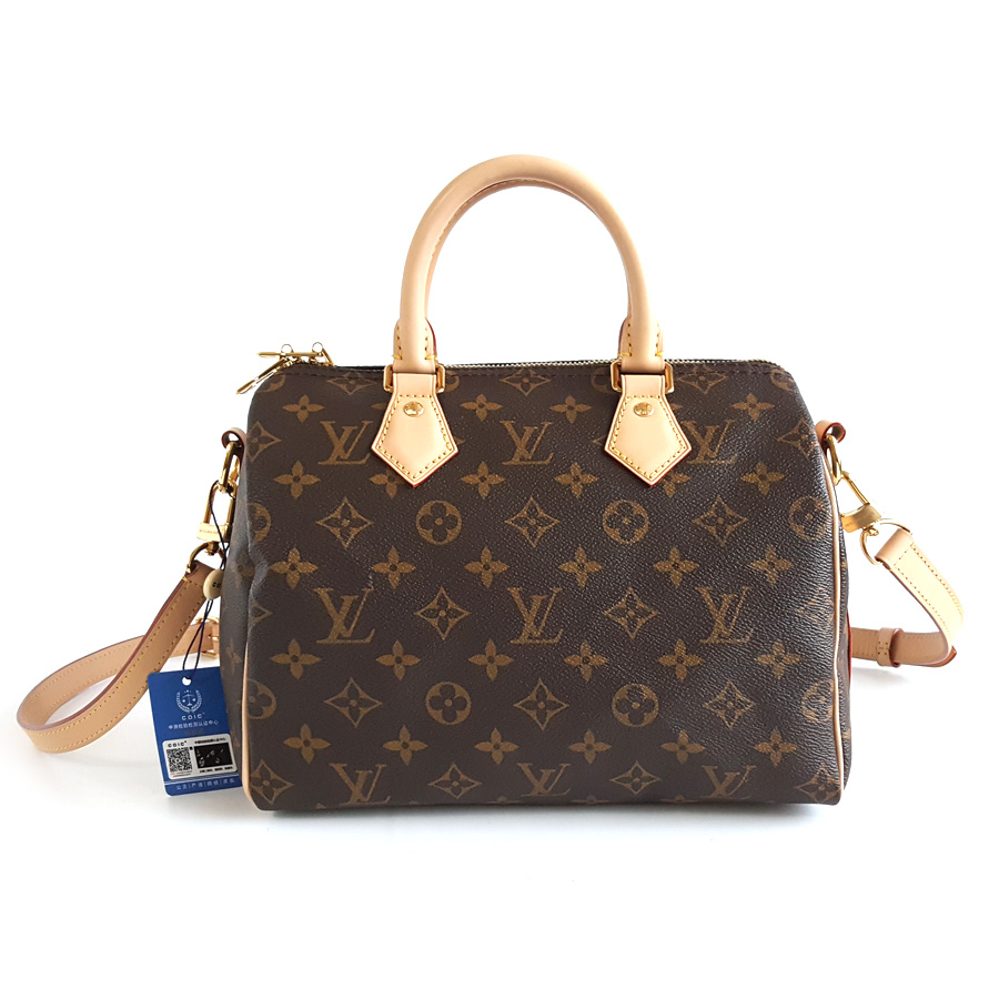 【98新闲置】LV路易威登SPEEDY 25M46977经典老花纹SPEEDY25单肩手提斜挎包女士 071225AK07