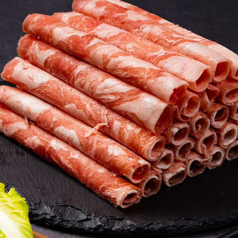 【12.17直播专享价】【肉质细腻】内蒙古有机原切牛肉卷250g*5包 肥瘦相间