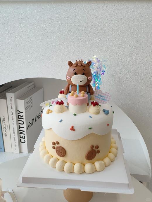 多款式~2026马年宝宝可爱卡通蛋糕-低糖处理无添加 商品图1