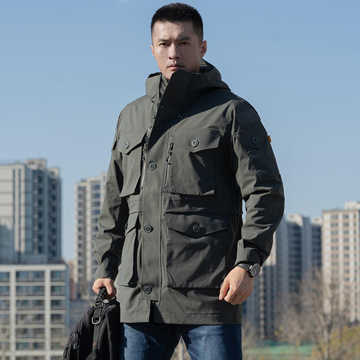 【龙牙上新】龙牙KSK战地风衣 商品图1