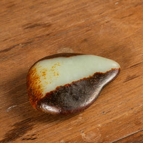 和田玉籽料桃形原石