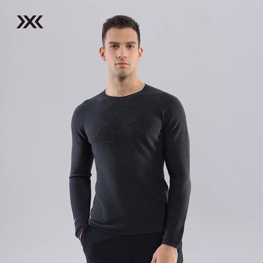 X-BIONIC 轨迹羊毛全成型圆领衫 男贴身舒适轻量控温日常徒步长袖25713 商品图2