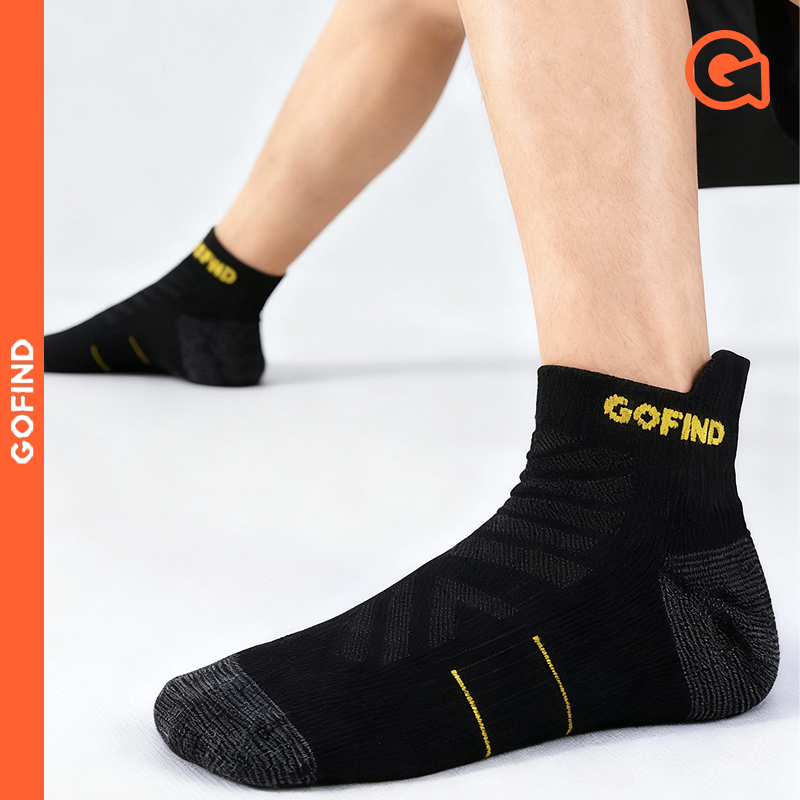 果凡美丽努羊毛专业跑步浅口袜EAD23279